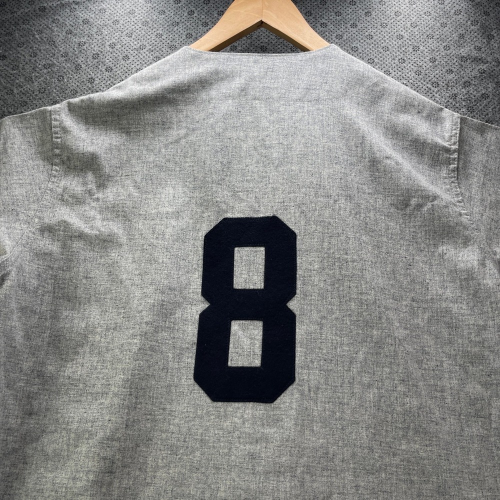 NEW Mitchell & Ness Yogi Berra 1951 New York Yankees Jersey Cooperstown Wool L - Picture 9 of 12